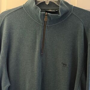 Rodd & Gunn Blue Zip-Up Sweater